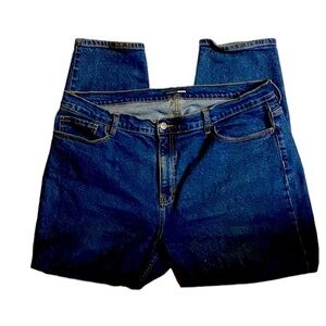 Fashion Nova Jeans Women Plus Size 3X Blue Solid Denim Straight Leg. Approx 40W